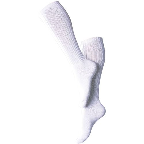 Diabetic Sock, Knee High, Closed Toe, Navy, X-Large (Continental US Only)