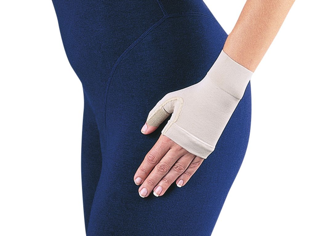 Gauntlet, 15-20 mmHG, Beige, Medium (Continental US Only)