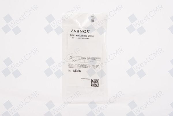 Spinal Needle, Short Bevel, 25G x 2_", Sterile, 25/bx (US Only) (Authorized Distributor Sub-Agreement Required  - See Manufacturer Details Page)