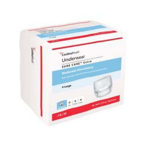 Protective Underwear, Moderate Absorbency, X-Large, 14/bg, 4 bg/cs (Continental US Only)