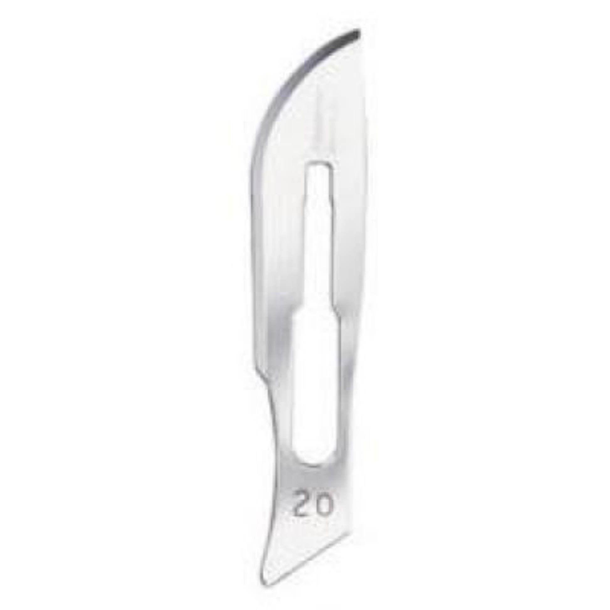 Blade #20, Carbon Steel, Disposable, Sterile, 100/bx