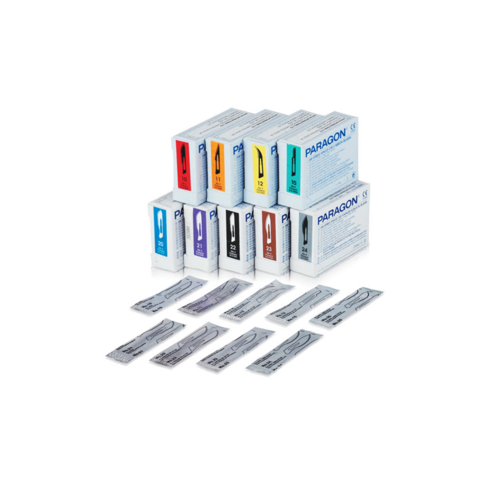 Blades, Stainless, Disposable, Sterile, Num 22, 1/pch, 100pch/cs