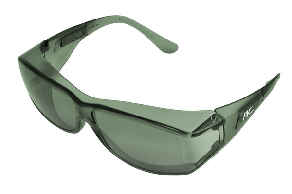 Safety Goggles, Green Frame/Green Lens, Universal Size, 12/bx (US SALES ONLY)