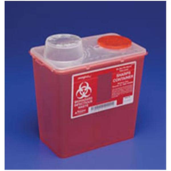 Chimney-Top Container, 8 Qt, Red, Medium, 20/cs (24 cs/plt) (Continental US Only)