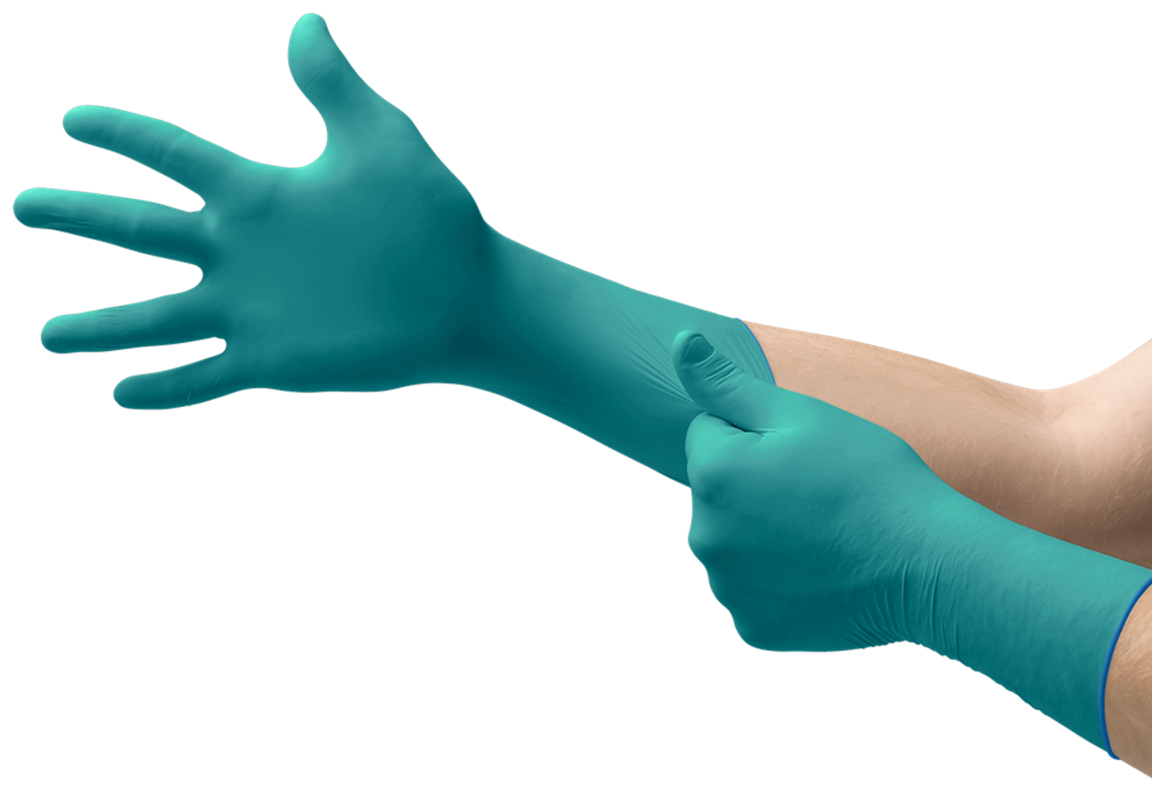 Laboratory Glove, Nitrile, Powder-Free, X-Large (9.5-10.0), Green, Non-Sterile, 50/bx, 10 bx/cs (US Only)
