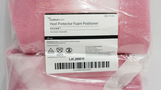 Foam Positioner, Convoluted, Heel, 2/pr 36 pr/cs (Continental US Only)