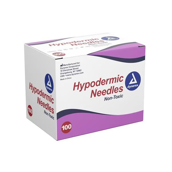 Hypodermic Needle 25gx5/8" Orange Conventional 100/bx (6972)