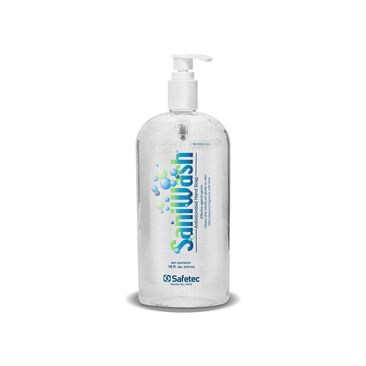 SaniWash 16 oz Pump Bottle, 12/cs (Not Available for Sale into Canada)