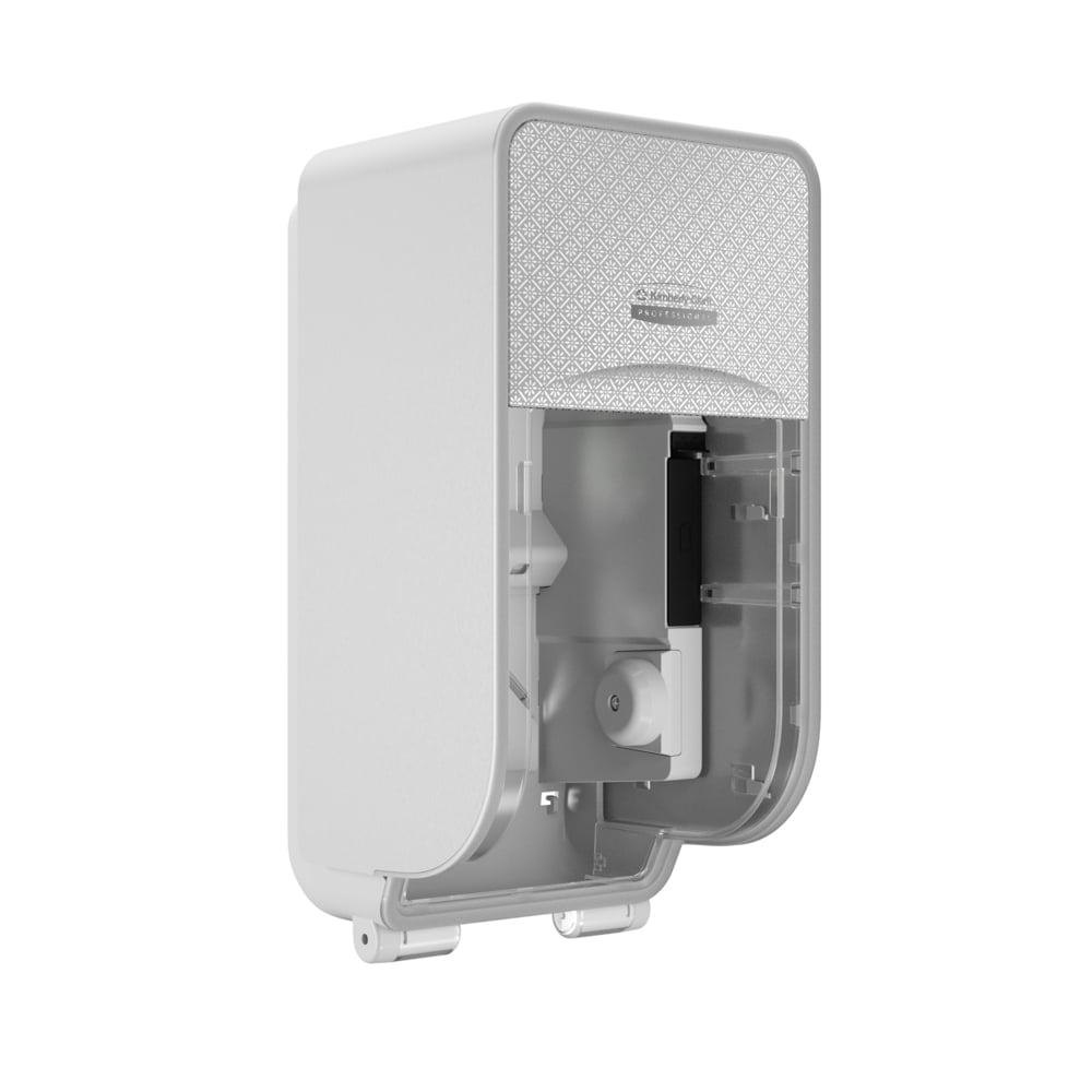 Toilet Paper Dispenser, Coreless, Standard Roll, 2 Roll, Vertical, with Silver Mosaic Design Faceplate, 1 Dispenser and Faceplate/cs (Products cannot be sold on Amazon.com or any other 3rd party site) (DROP SHIP ONLY) (US Only)