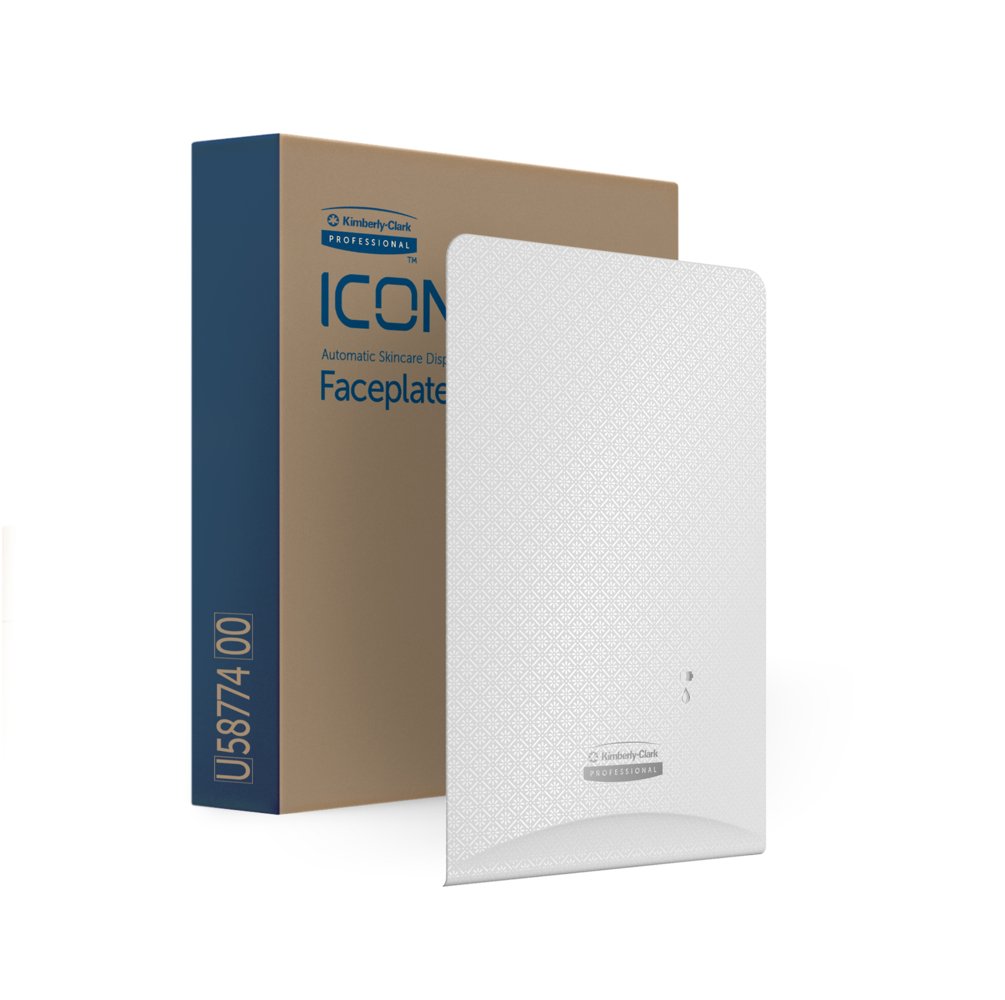 Faceplate, White Mosaic Design, for Automatic Soap and Sanitizer Dispenser, 1/cs (Products cannot be sold on Amazon.com or any other 3rd party site) (US Only)