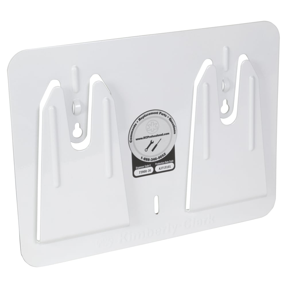 Access Wiper Dispenser, Wall Mount, 10.8" x 0.65" x 8.0", White, 10/cs