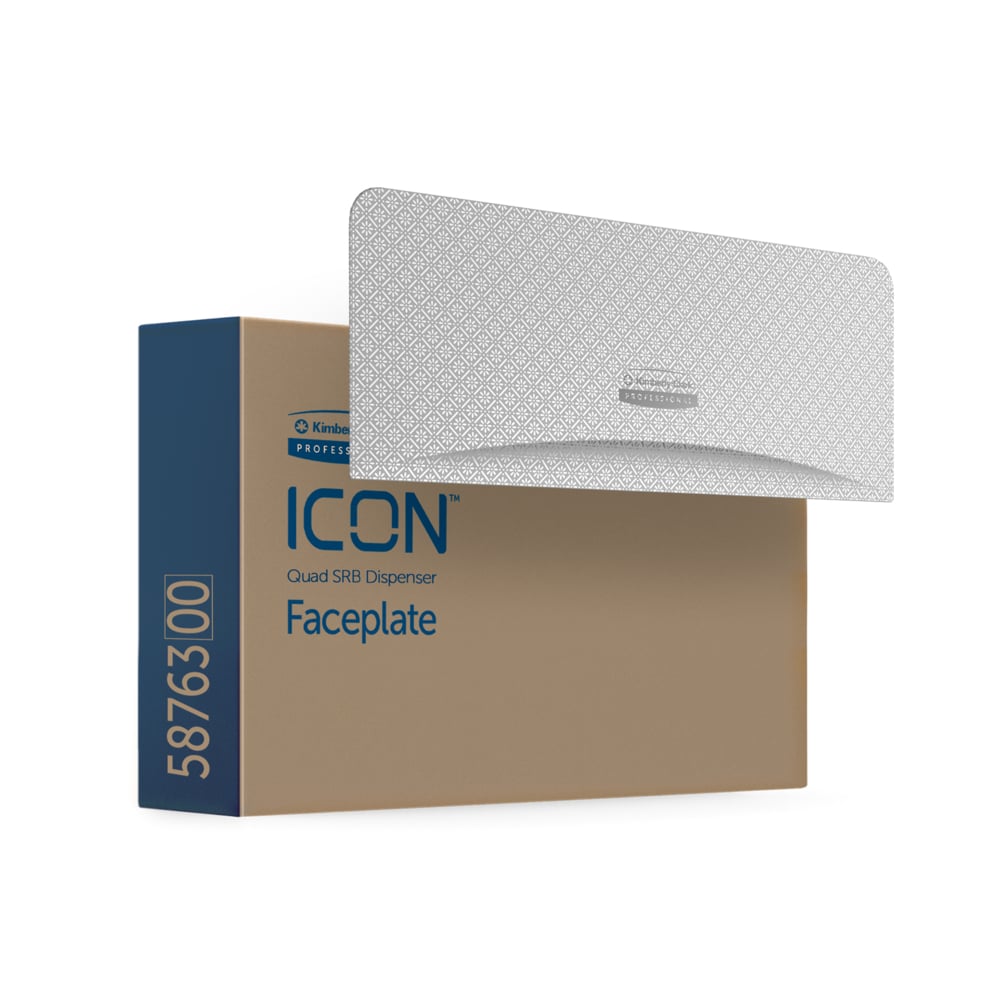 Faceplate, Ebony Woodgrain Design, for Automatic Soap and Sanitizer Dispenser, 1/cs (Products cannot be sold on Amazon.com or any other 3rd party site) (US Only)