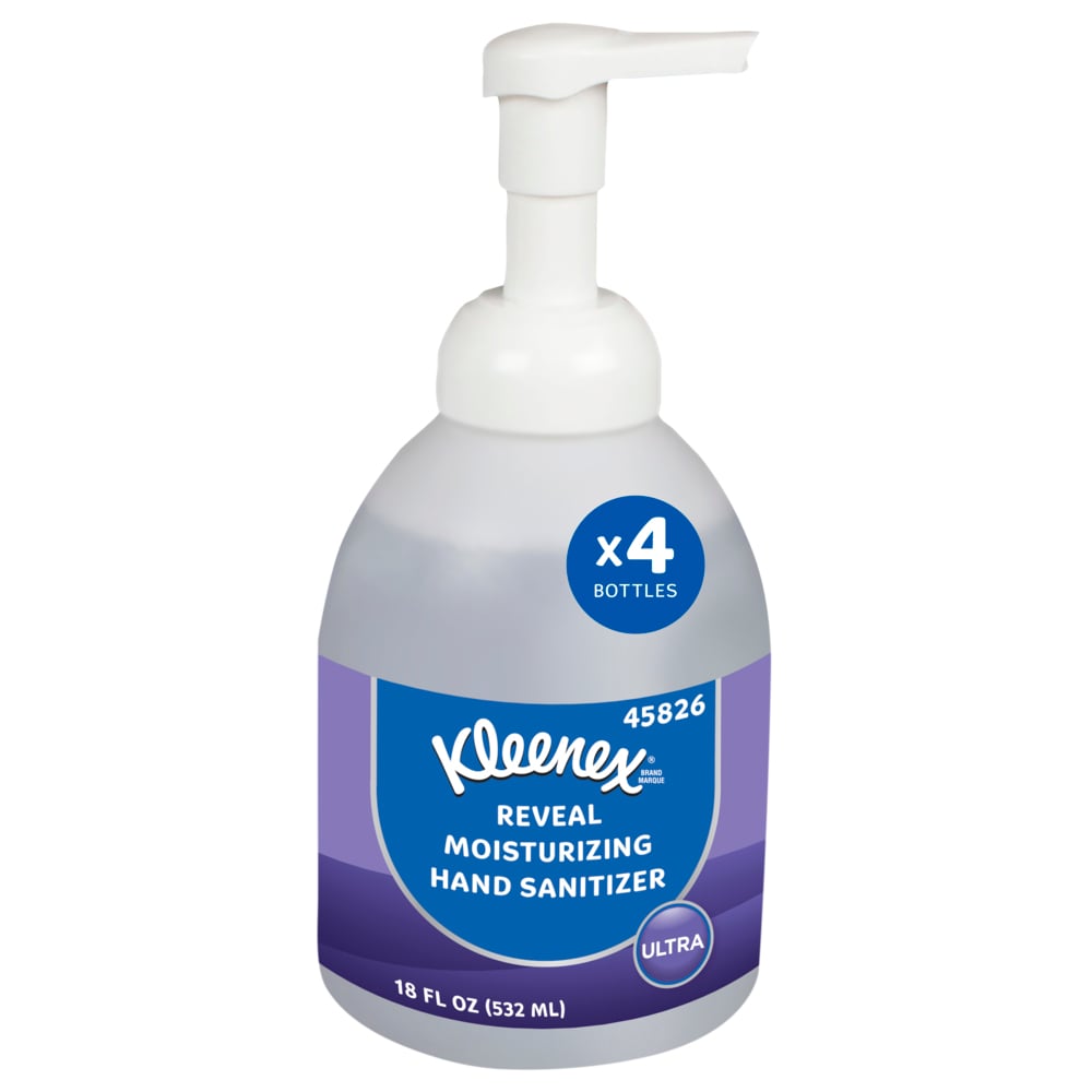 Hand Sanitizer, Foam, 18 oz, 4/cs (Products cannot be sold on Amazon.com or any other 3rd party site) (Item is considered HAZMAT and cannot ship via Air or to AK, GU, HI, MP, PR, VI) (US Only)