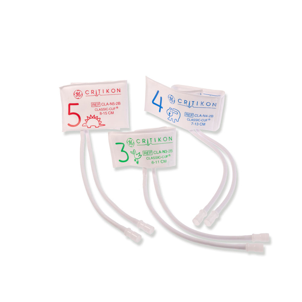 Cuff, Size 5, 2-Tube Neo-Snap Connector, Rose, 20/pk (Continental US Only)