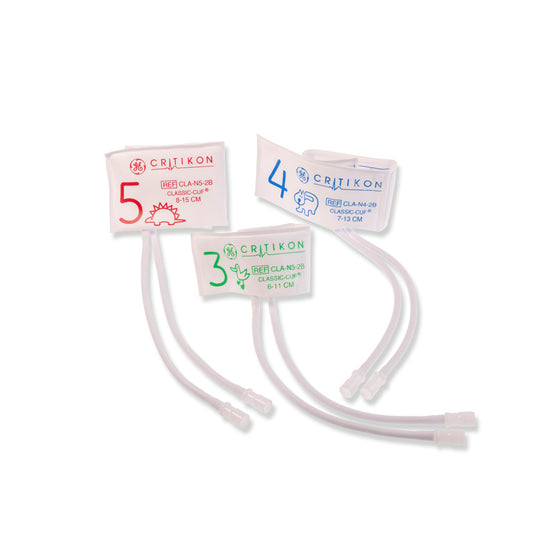 Cuff, Size 5, 2-Tube Neo-Snap Connector, Rose, 20/pk (Continental US Only)