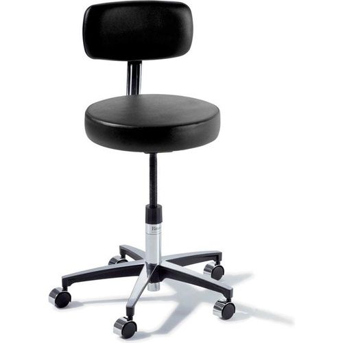275 Basic Stool, With Back, Manually Adjustable, Oasis (US Only) (DROP SHIP ONLY) (Delivery Info Sheet Required)