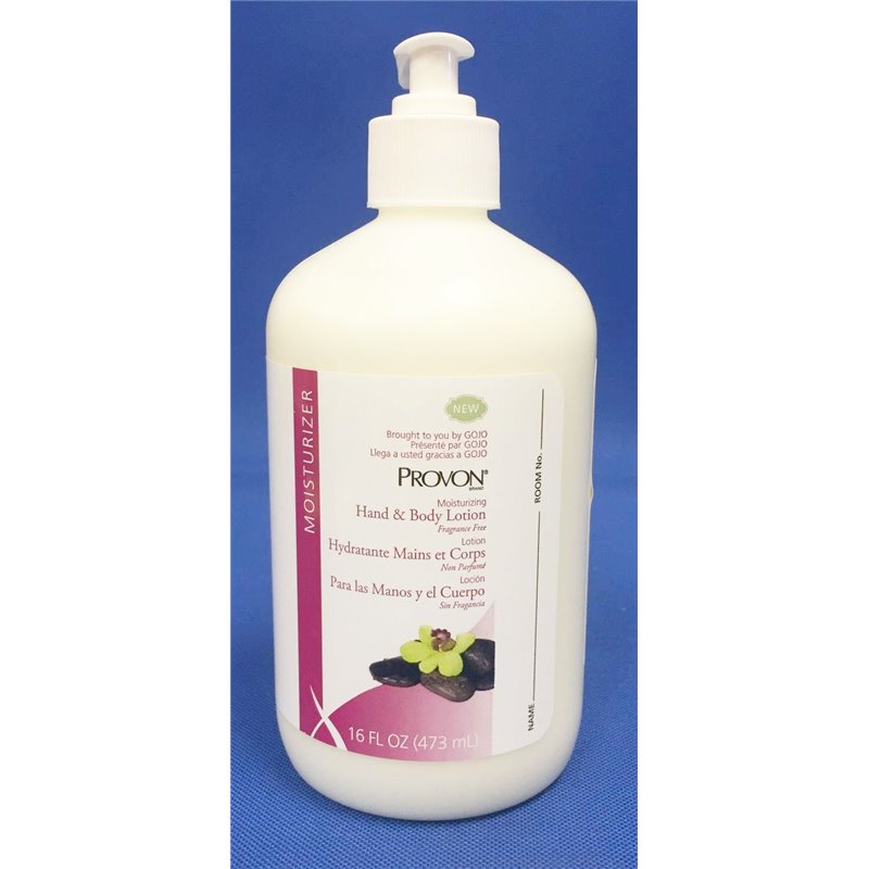 Moisturizing Hand & Body Lotion, 16 fl oz Pump Bottle, 12/cs