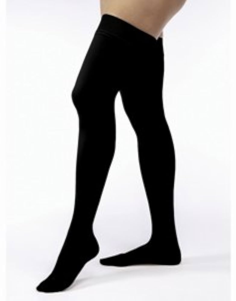 Compression Hose, Thigh High, 15-20 mmHG, Closed Toe, Espresso, X-Large (Continental US Only)