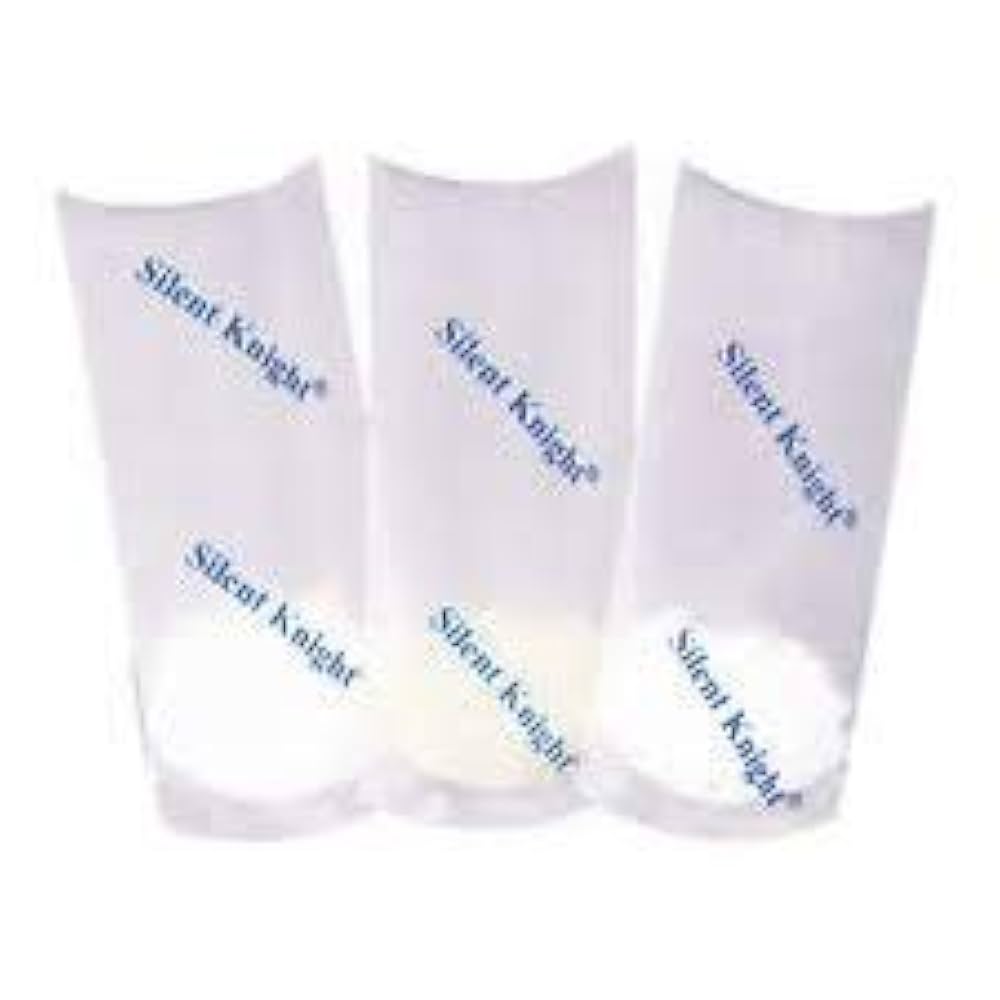 Silent Knight Pill Crusher Pouches, LDPE, Ribbed-Beveled, 1000/bx (60 bx/plt)