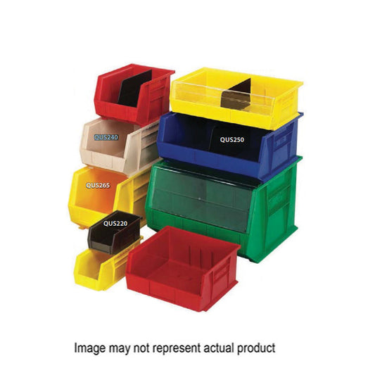 Bins, Stack and Hang, Black, 14-3/4" x 16-1/2" x 7", 6/ctn (DROP SHIP ONLY)