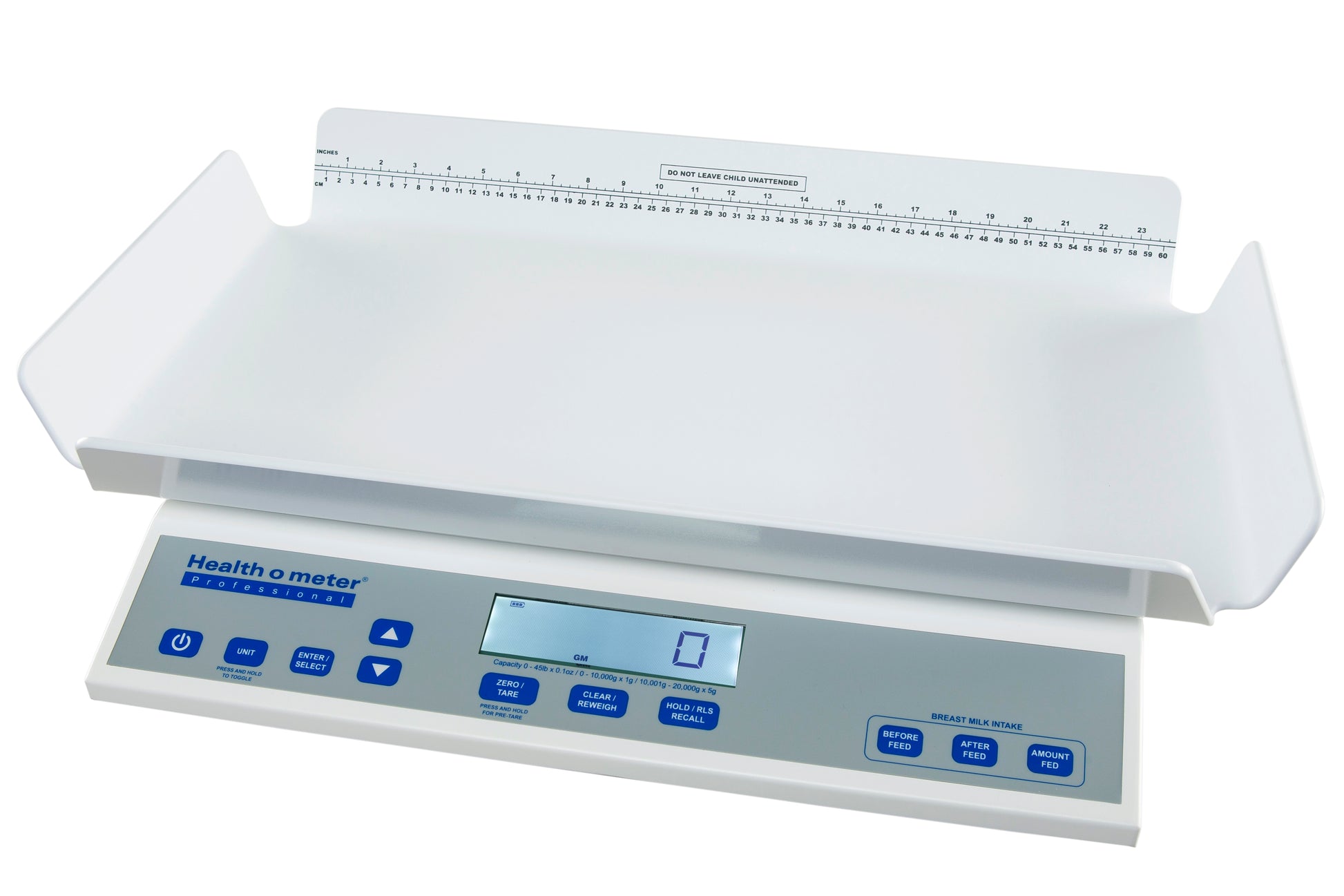 Antimicrobial High Resolution Digital Neonatal/Pediatric Four Sided Tray Scale with Built-in Pelstar Wireless Technology (CANADA ONLY (DROP SHIP ONLY)