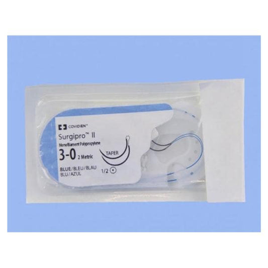 Suture, Taper Point, Size 3-0, Blue, 36", Needle CV-25, _ Circle, 3 dz/bx (Continental US Only)