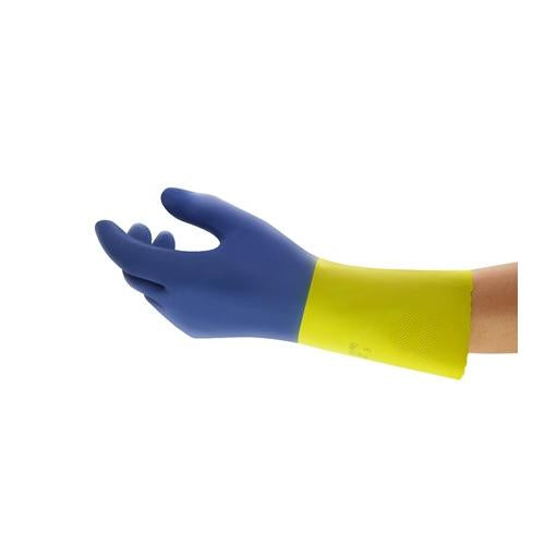 Safety Work Glove, Two-Toned, Size 8, 144 pr/cs (US Only)