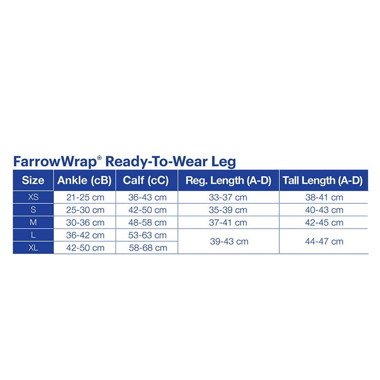 Compression Wrap, JOBST FarrowWrap, Lite, Legpiece, Tall Tan, Small (Continental US Only) (FWLT-O-LTT2)