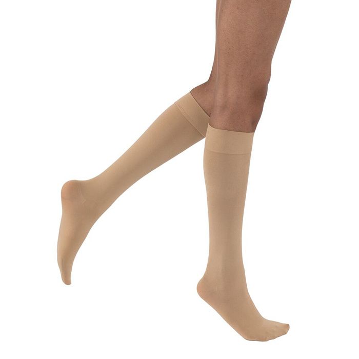 Opague Knee Highs with Softfit Technology, 20-30, Natural, Large, 1/pr (Continental US Only)