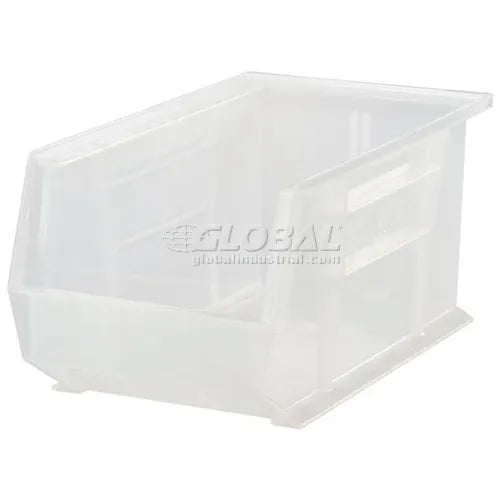 Bin, 13 5/8"L x 8.25"W x 8"H, Clear, 12/ctn (DROP SHIP ONLY)