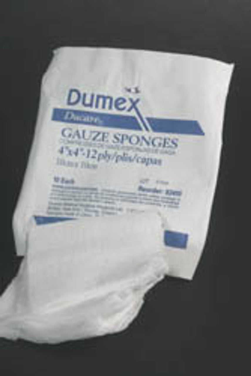 Gauze Sponge, Woven, 3" x 3", 12-Ply, Non-Sterile, 200/slv, 20 slv/cs (4000/cs)