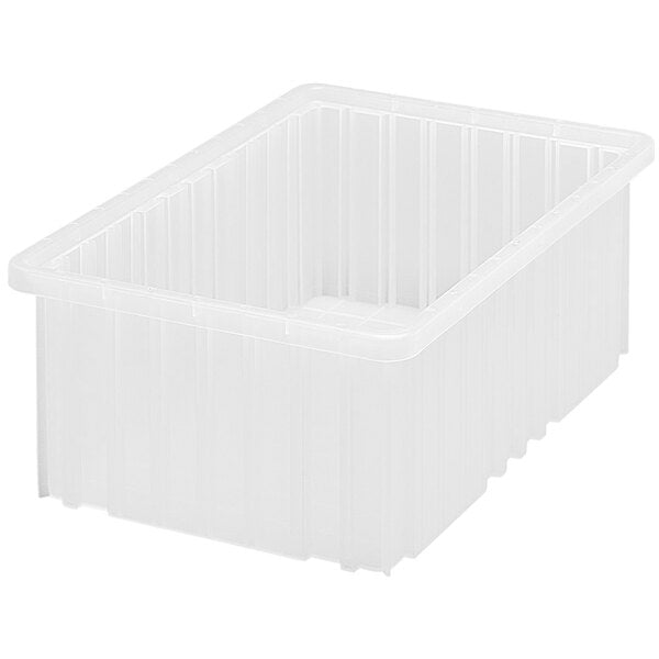 Container, 16.5" x 10 7/8" x 6", Clear, 8/ctn (DROP SHIP ONLY)