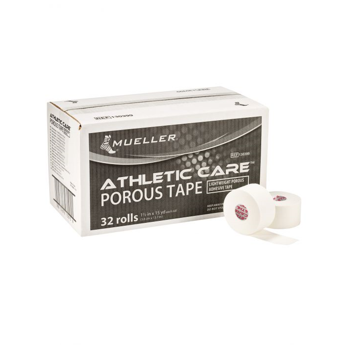 Porous Tape, 1.5" x 15 yd, 32 rolls/cs (Products are only available for sale in the U.S.) (Products cannot be sold on Amazon.com or any other 3rd party platform without prior approval by Mueller.)