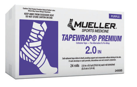 2" x 6 yds, Purple, 24 rolls/cs (Products are only available for sale in the U.S. Products cannot be sold on Amazon.com or any other 3rd party platform without prior approval by Mueller.)