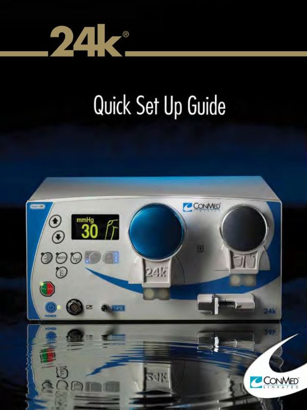 Arthroscopy Inflow Tube Set, 10K/24K, 10/bx