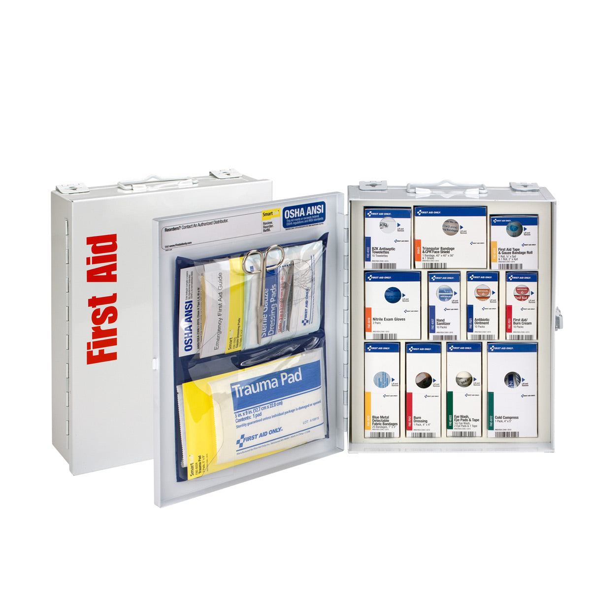 Metal Smart Compliance Food Service Refill Pack, Medium, w/o Meds, ANSI A  (DROP SHIP ONLY - $150 Minimum Order)