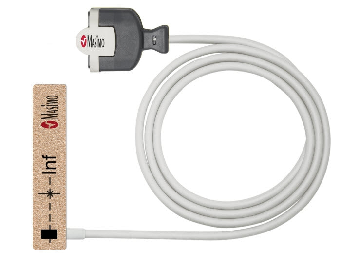SpO2 Sensor, M-LNCS INF-3, Infant, Finger, Adhesive, Single Use, Patient,  3ft Cable, 20/bx (Rx) (Continental US & Puerto Rico Only)