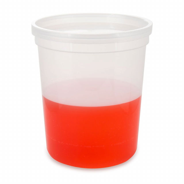 Multi-Purpose Container, 32 oz, Translucent, 100/cs