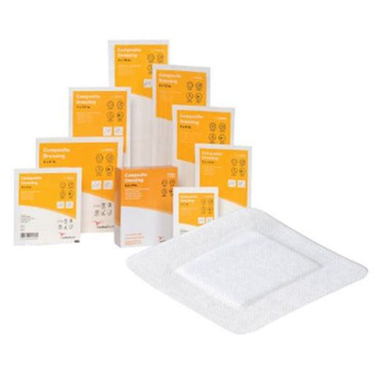 Composite Dressing, 4" x 8", Sterile, 10/bx, 20 bx/cs (Continental US Only)