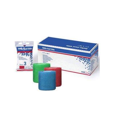 Cast Tape, 4" x 4 yds, Red, 10 rl/bx (Continental US Only)