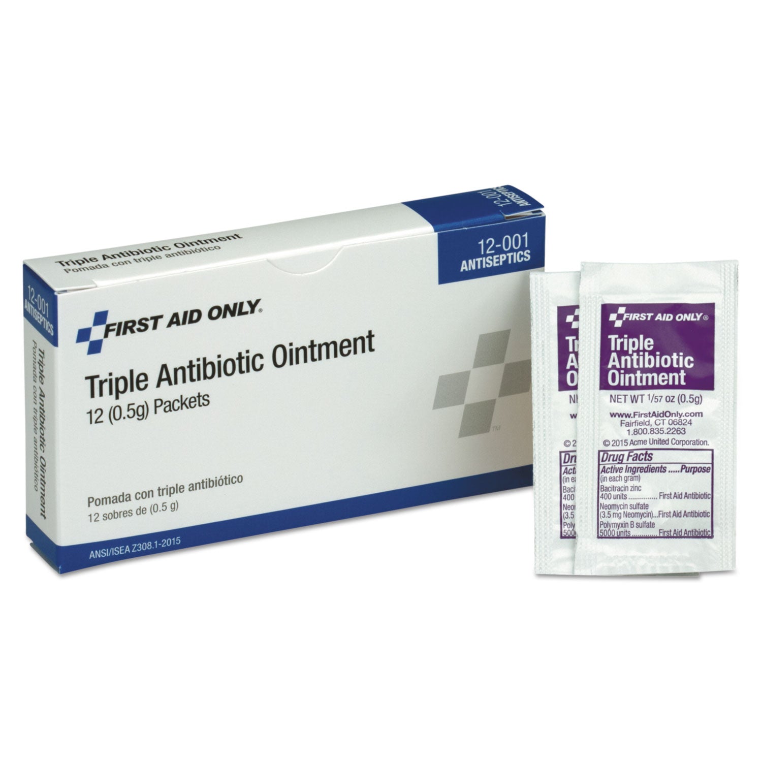 75 Person Office First Aid Kit, 312 Pieces, Plastic Case (DROP SHIP ONLY - $150 Minimum Order)