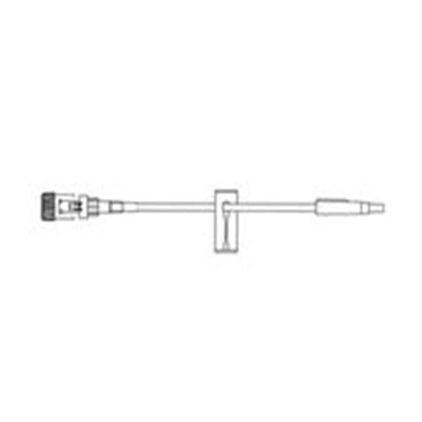 Standard Bore Extension Set, SAFSITE Valve, Luer Slip Connection, 1.27mL Priming Volume, 6"L, 100/cs (Rx) (Continental US+HI Only)