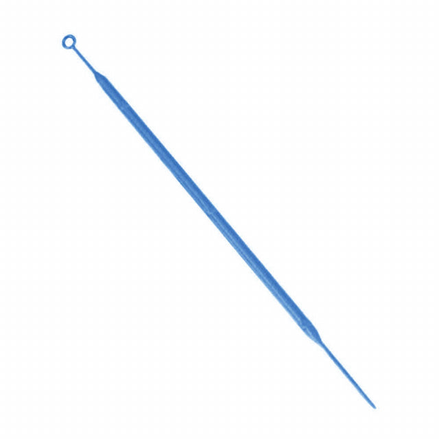 Innoculation Loop, 1uL, Rigid Feel, Blue, Sterile, w/ Needle, Individually Wrapped, 500/bx