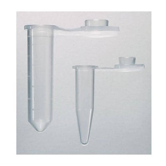 Microcentrifuge Tube, Graduated, Polypropyle, with Snap Flat Top Cap, Natural, 1.5ml, 50/pk, 10 pk/cs