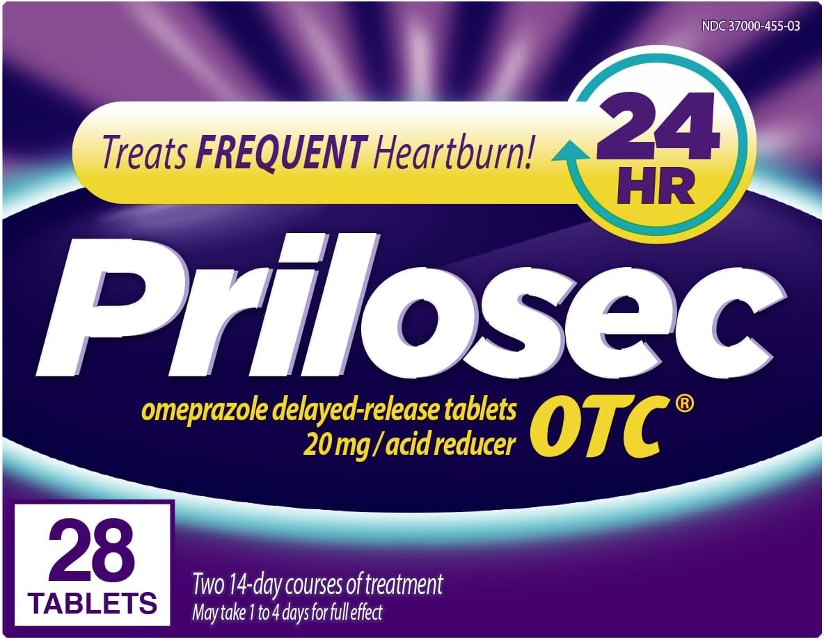Prilosec OTC, 28/pk, 24 pk/cs
