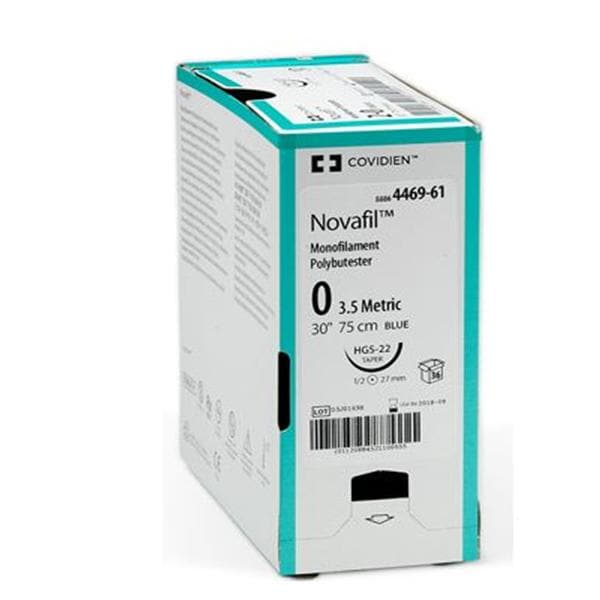 Suture, Premium Reverse Cutting, Size 4-0, Blue, 18", Needle SBE-3, 3/8 Circle, 1 dz/bx (Continental US Only)