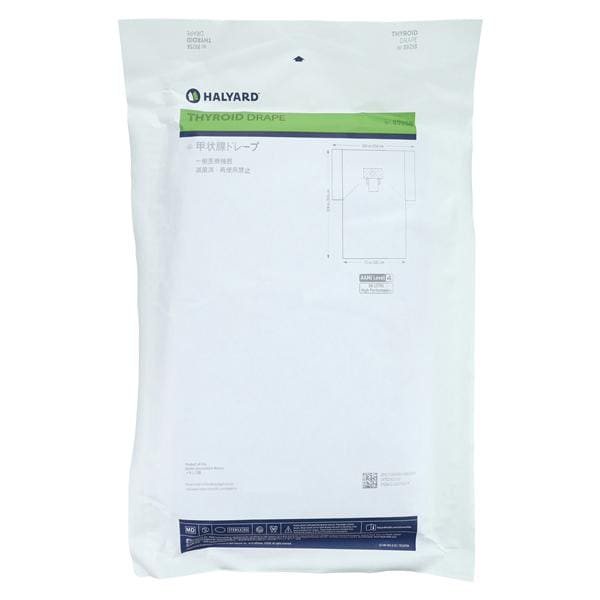 Thyroid Drape, 100" x 72" x 124", Sterile, 10/cs (US Only)