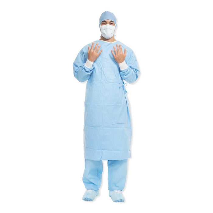 Aero Blue Surgical Gown, X-Long, XX-Large, Non Sterile, 30/cs (US Only)
