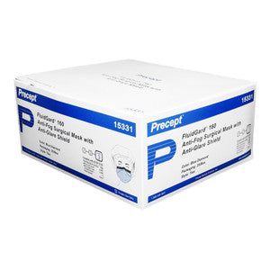 Mask, Surgical, FluidGard 120 Anti-Fog, Blue, 300/cs