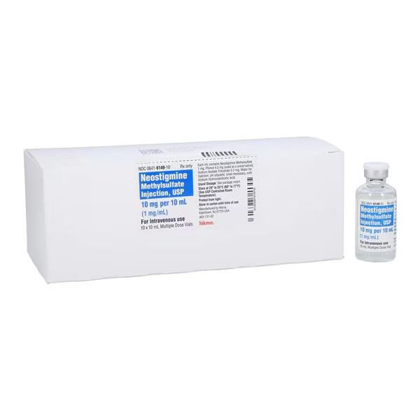 Neostigmine Methylsulfate Injection 1mg/mL MDV 10mL 10/Package (00641614910)